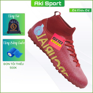 Giày đá bóng SITO Vapor 3 Đỏ cao cổ cỏ nhân tạo thể thao nam chính hãng - ST007