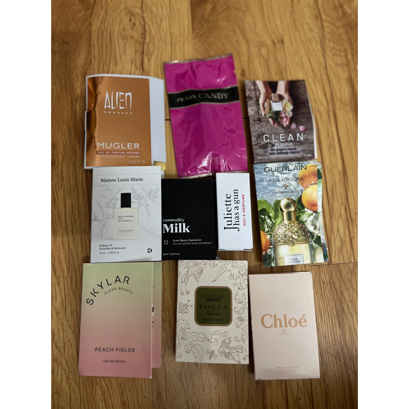 Sample nước hoa các loại