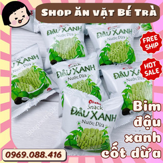 Bim bim đậu xanh nước cốt dừa oishi