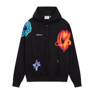 Áo hoodie mikenco paint effect