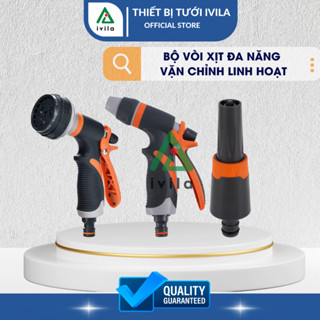 Bộ vòi tưới cây, rửa xe đa năng kèm phụ kiện. vòi xịt nước tiện dụng rửa xe, tưới cây, xịt sân vườn