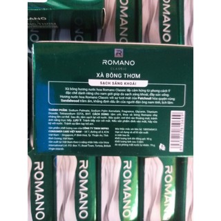 Xà bông thơm ROMANO Classic 90gr