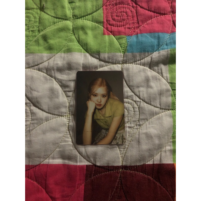 card Rosé (blackpink 2022 Welcoming Collection)