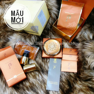 Set phấn nước đông y tái sinh da whoo radiant essence cushion