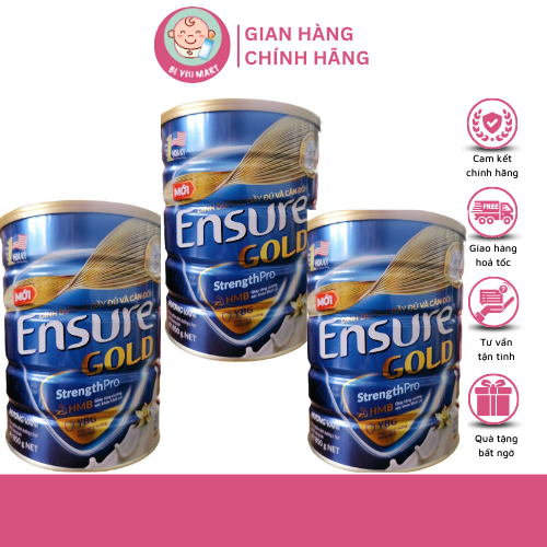 Sữa Bột Ensure Gold Abbott Hương Vani ( 400G/850g )