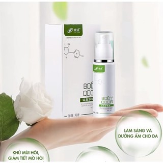 Xịt ngăn mồ hôi ODOR, xịt khử thâm nách khử mùi cơ thể, khử hôi chân, ngăn tiết mồ hôi, hút ẩm không gây ố vàng 60ml