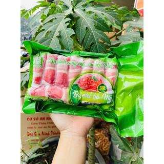 Thịt ba chỉ bò Mỹ thái cuộn gói 500G
