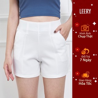 Quần short nữ must-have phong cách Hàn Quốc quần đùi đẹp đi làm SHO-01 LEERY
