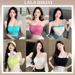 Áo bra nữ 2 dây xốp nhún phong cách trẻ trung cá tính _ lacelips