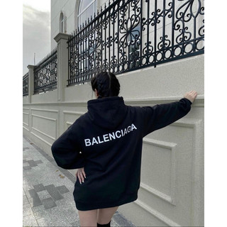 Áo nỉ hoodie balen form rộng unisex, áo khoác nỉ bông nam nữ hàn quốc