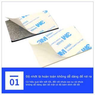 1 MIẾNG DÁN KEO 2 MẶT 3M SIÊU DÍNH