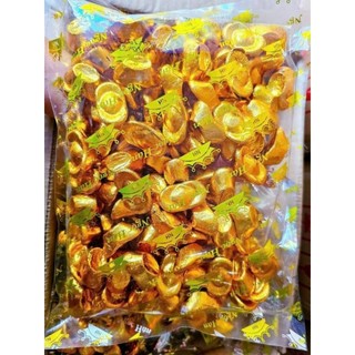 Túi 1kg kẹo socola thỏi vàng ngọc hân thơm ngon