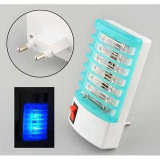 Đèn Bắt muỗi và côn trùng kiêm đèn ngủ cắm tường - Đèn Đuổi muỗi Bắt muỗi 1W