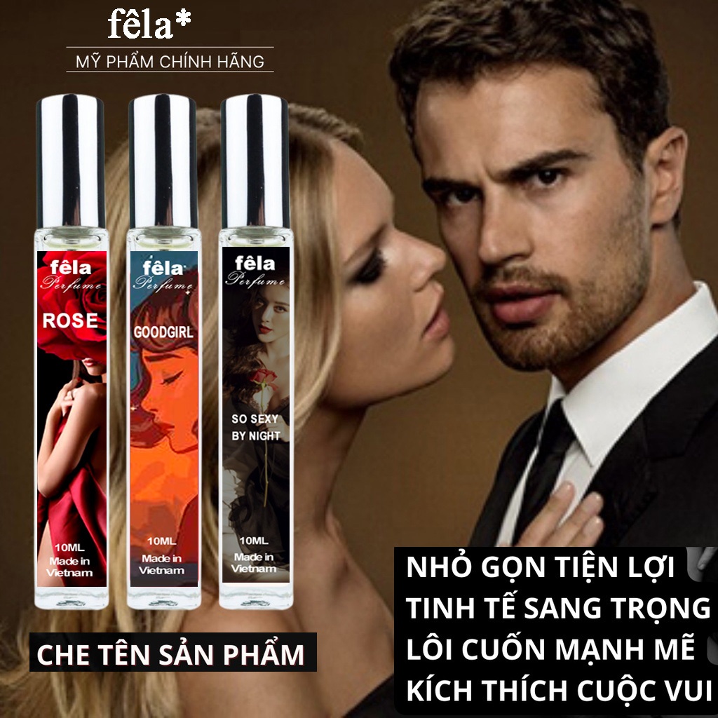 (Mua 3 tặng 1) Nước Hoa Vùng Kín / Nước Hoa Cô Bé Quyến Rũ Thơm Lâu Chai Xịt 10ml/20ml (CHE TÊN TINH TẾ)