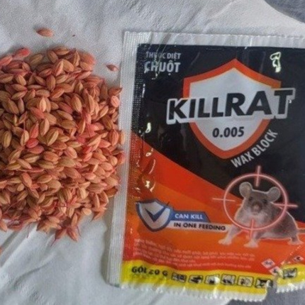 Thuốc Diệt Chuột KILLRAT 0.005 (Gói 20g)