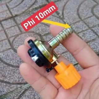 Van khóa bình gas mini đuôi chuột phi 10mm
