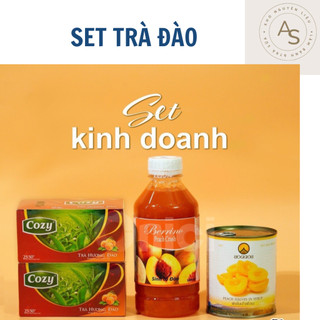 SET TRÀ ĐÀO ĐẦY ĐỦ TẶNG CÔNG THỨC