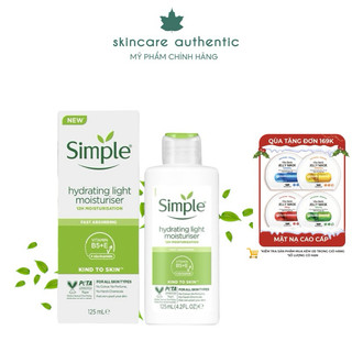 Kem Dưỡng Ẩm Simple Kind To Skin Hydrating Light Moisturiser 125ml