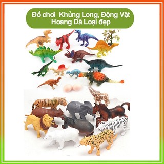 Đồ Chơi Mô Hình Khủng Long Động Vật Hoang Dã Loại To Đẹp Cho Bé