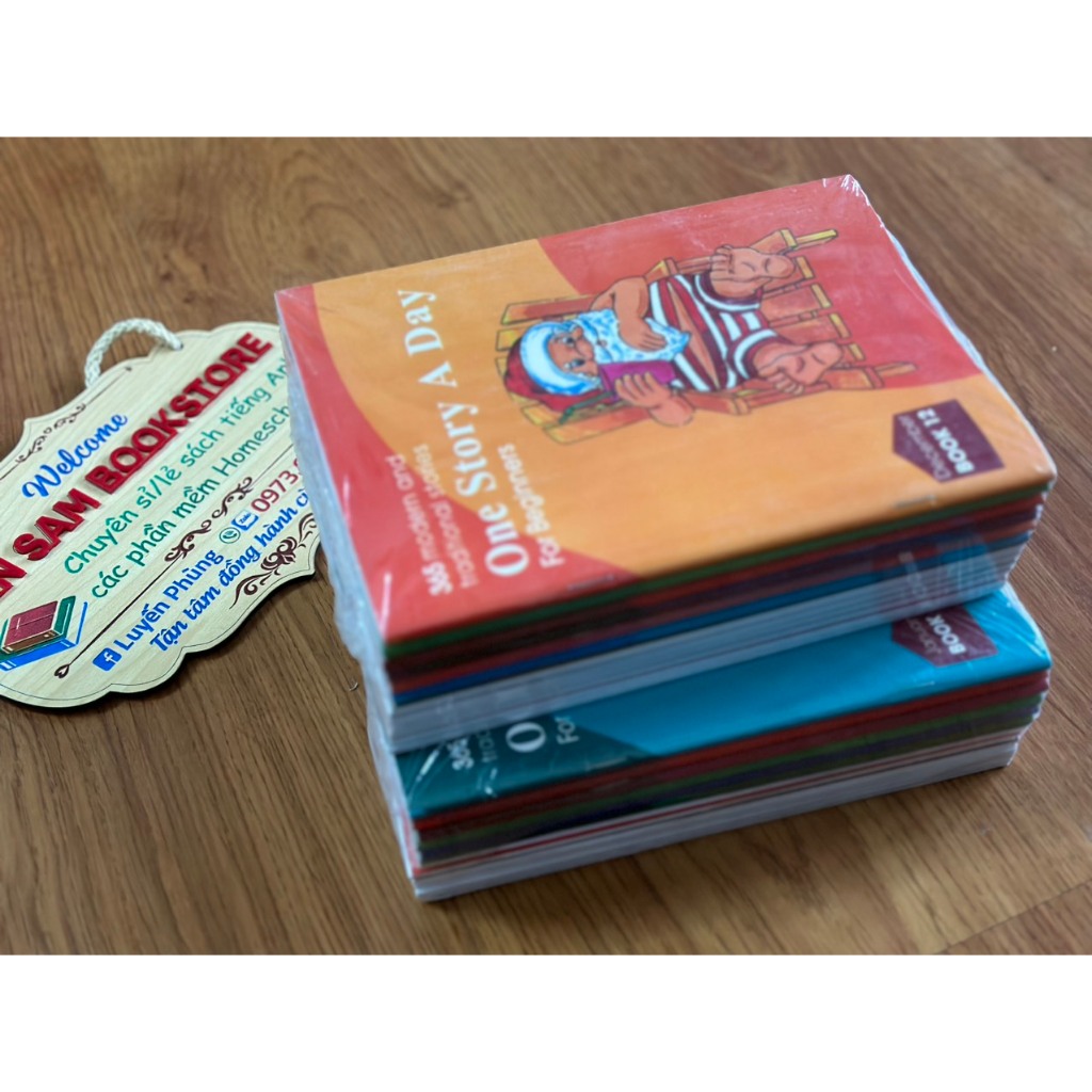 One Story a Day level 1, 2, 3 (12q/level) tặng kèm mp3