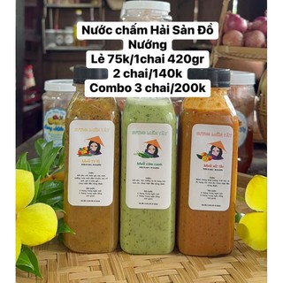 Nước chấm hải sản, đồ nướng bất bại