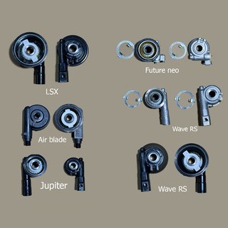 Củ sâu công tơ mét( honda, yamaha - wave rs/100, future neo, s110, lsx, jupiter, airblade, suzuki - bánh răng đo tốc độ)