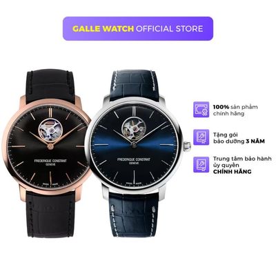 Đồng hồ cơ nam Frederique Constant FC-312 dây da đeo tay cao cấp, chống nước 3ATM, phong cách lịch lãm