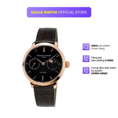 Đồng hồ cơ nam Frederique Constant FC-702G3S4 kính Sapphire, chống nước 3ATM, dây da cá sấu cao cấp chính hãng