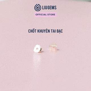 Chốt Bông Tai Bạc Nữ 925 Thời Trang Phong Cách Cá Tính CH07