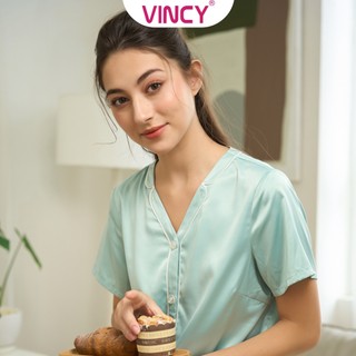 Bộ Đồ Satin Lửng Nữ Vincy BLS030W31