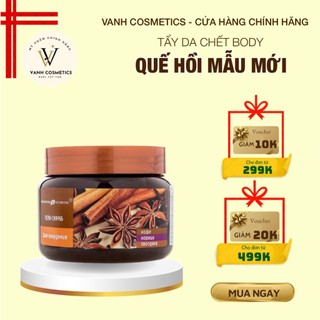 Tẩy Da Chết Quế Hồi Và Cafe Của Nga Cải Thiện Sáng Da, Săn Chắc Đều Màu Da Toàn Thân 380gr