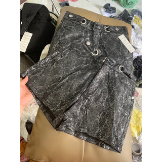 Quần short kaki lưng cao co dãn phối khoen eo ❤️❤️❤️