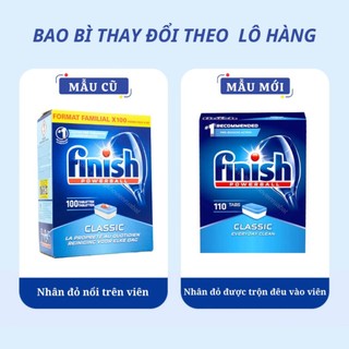Viên rửa bát Finish 100 Tabs ( Hàng nhập khẩu )