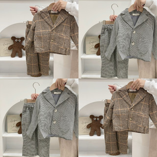 Vest cho bé trai, bộ vest dạ cho trẻ em embes kids 8kg đến 28kg