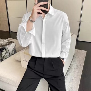 Áo sơ mi nam dài tay form rộng DOLIMAN chất vải lụa nến mềm mịn , chống nhăn chống xù cao cấp