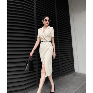 Đầm trắng kem Vero Moda