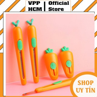 Dao rọc giấy mini hình củ cà rốt - m&g