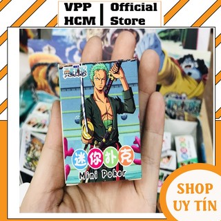 Bộ bài Tây Mini anime One piece nhiều mẫu 54 ảnh khác nhau, Bài hộp mini giá rẻ, hàng như hình