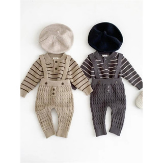 Set Áo + Yếm Len Ép Cao Cấp Cho Bé