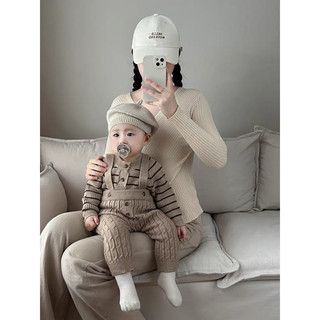 Set Áo + Yếm Len Ép Cao Cấp Cho Bé