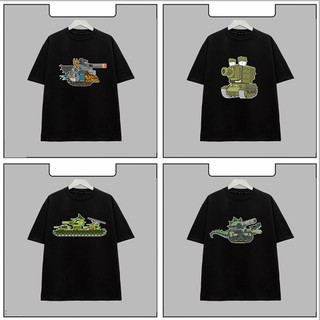 Bst Áo thun xe tăng đại chiến màu đen Có size Trẻ em - Chất thun mềm mịn tại ADT Official Store