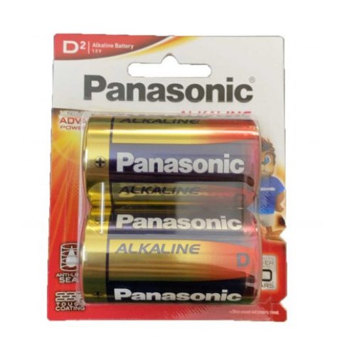 Hộp 12 pin đại D Alkaline Panasonic LR20T/2B vỉ 2 pin hàng panasonic chuẩn Nhật (Chính hãng 100%)