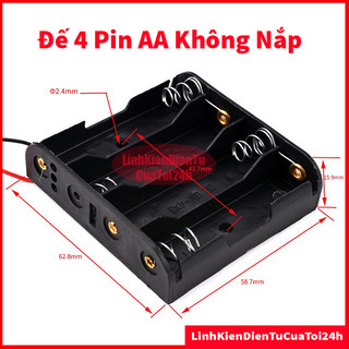 Hộp Đế 1/2/3/4 Pin AA  Pin con thỏ cỡ AA 1,5V