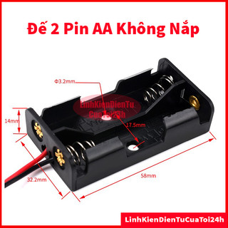 Hộp Đế 1/2/3/4 Pin AA  Pin con thỏ cỡ AA 1,5V