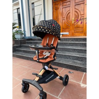 XE ĐẨY ĐẢO CHIỀU GẤP GỌN CÓ CHẾ ĐỘ NGẢ TỰA LƯNG G500 - S600