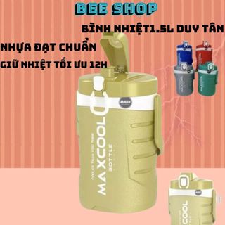 Bình giữ nhiệt duy tân maxcool 1 l.5 lít - bình đá đi làm - ca đá - bình đá 1.5 lít nhựa