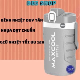 Bình giữ nhiệt nóng lạnh max cool 1 lít - 1.5 lít nhựa duy tân chính hãng -bình giữ nhiệt nóng lạnh 1 lít - 1.5l