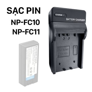 Sạc pin sony np-fc10 np fc10 np fc11 np-fc11 cho máy ảnh sony sony dsc-p10l f77 f77a ... sạc nhanh có led báo đầy
