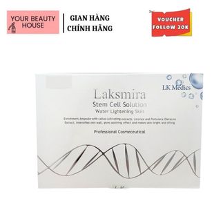 [Mã COSBAUH3 giảm 8% đơn 300K] Tế Bào Gốc Trắng Da Thu Hẹp Lỗ Chân Lông Laksmira Stem Cell Solution (Hộp 10 lọ)