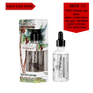 DẦU DỪA LÀM ĐẸP SENSE PLUS 50 ML (SALES HÀNG CẬN DATE THÁNG 09/2025)